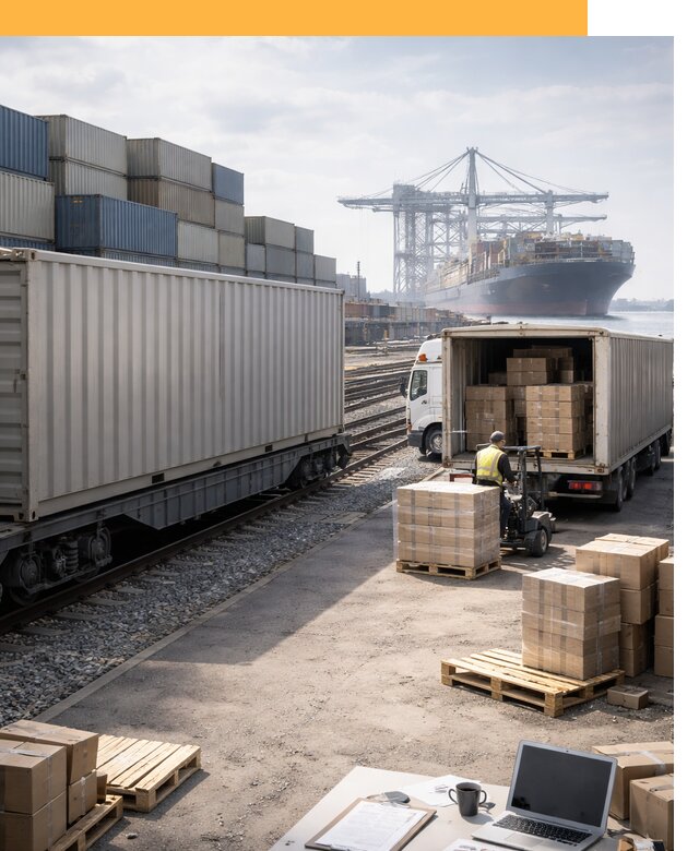 Мультимодальные перевозки грузов по миру от 45972 руб