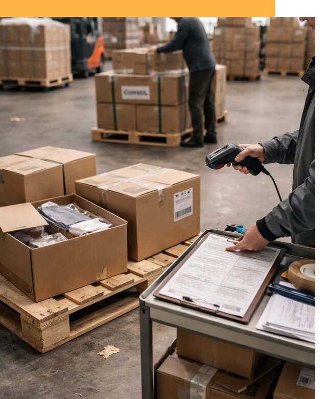 Сборные грузы из Китая: доставка, склад и таможня от 18389