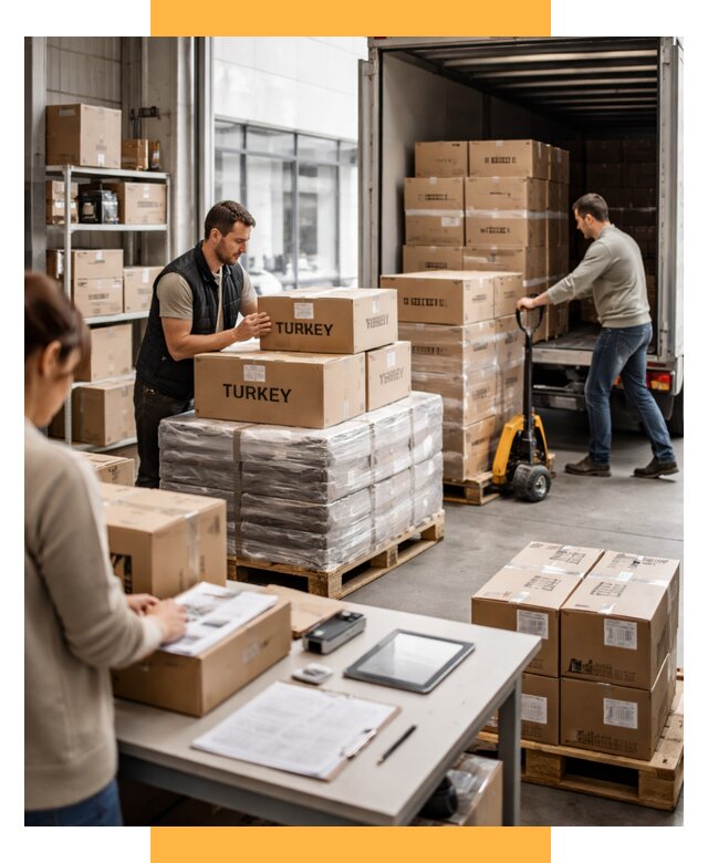 Доставка одежды из Турции от 6640 р. под ключ, СетСервис-Ялт