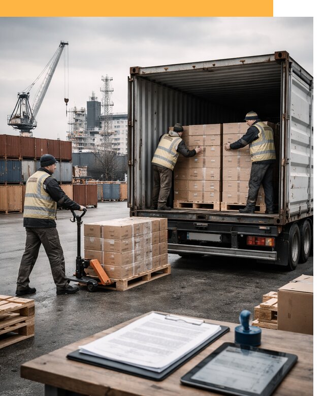 Доставка грузов из Латвии от 25540 руб, морская, авто, авиа