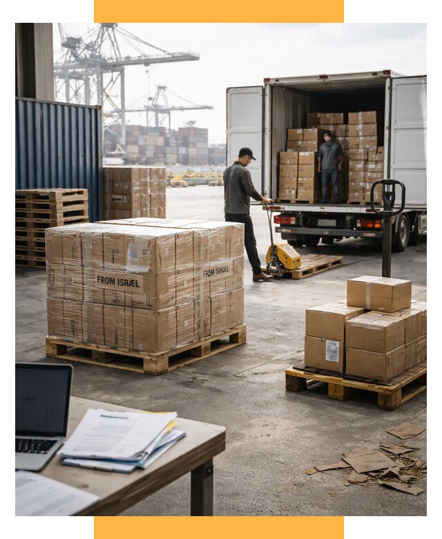 Доставка грузов из Израиля от 15324 р., логистика от СетСервис-Ялт