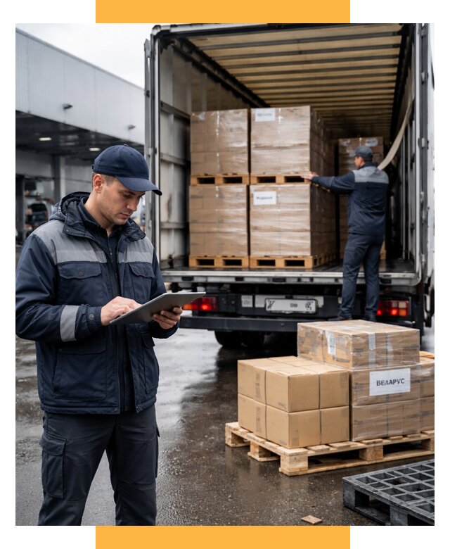 Доставка грузов из Беларуси от 15324 р. логистика СетСервис-Ялт