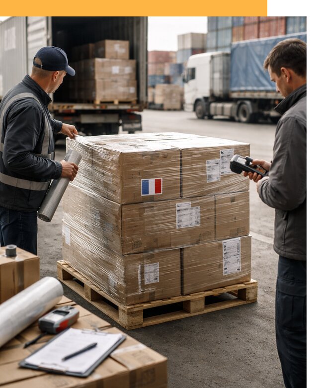 Доставка грузов во Францию от 25540 быстро и надежно