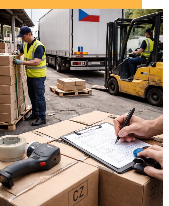 Доставка грузов в Чехию от 35756 руб, международные перевозки