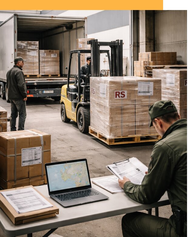 Доставка грузов в Сербию от 45972 руб, международные перевозки