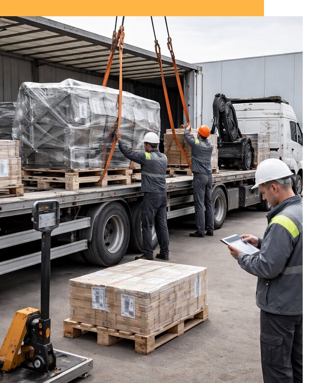 Перевозка крупного оборудования по миру от 30648 руб