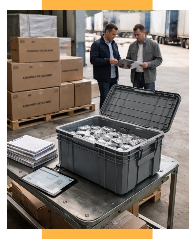 Перевозка комплектующих из Китая от 6640 р. | СетСервис-Ялт