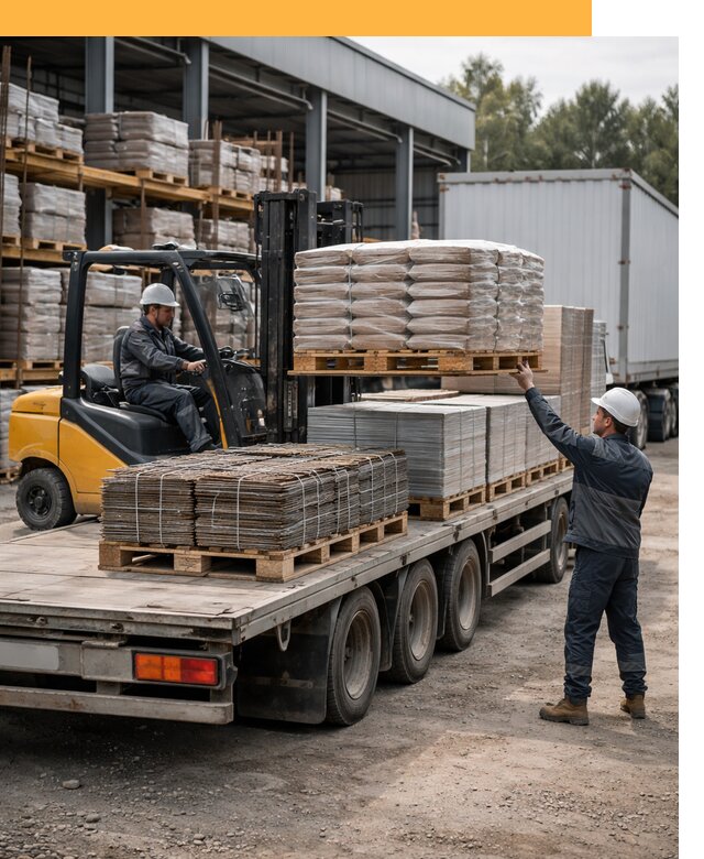 Перевозка строительных материалов по миру от 5619 руб