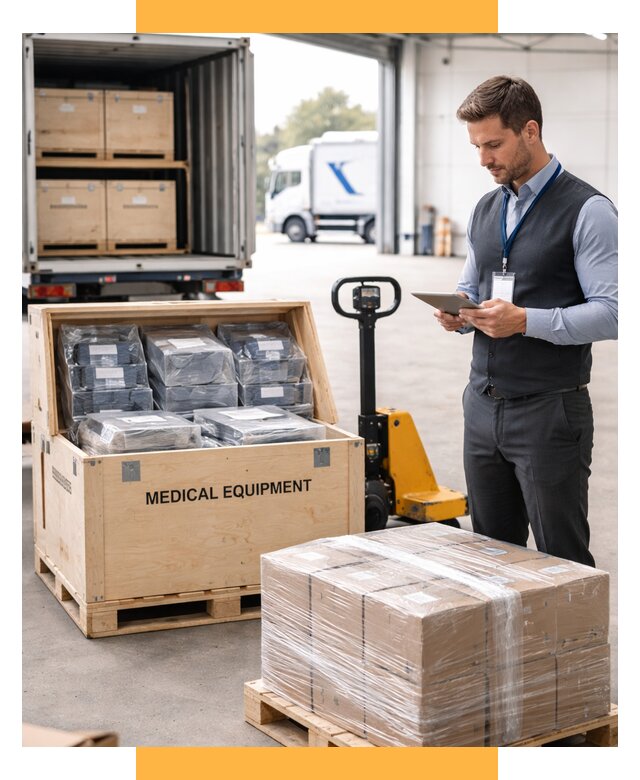 Перевозка медицинского оборудования от 15324 р. в СетСервис-Ялт