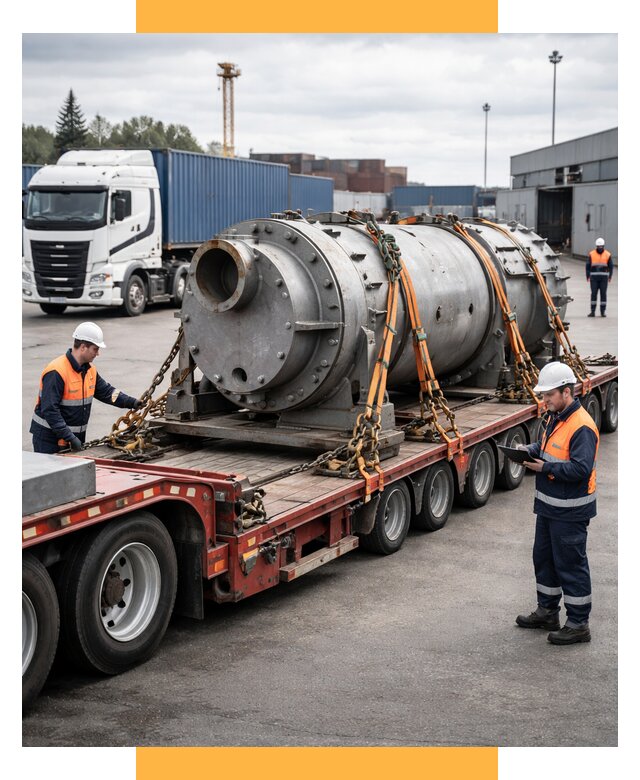 Перевозка тяжеловесных грузов под ключ от 153240 р. | СетСервис-Ялт