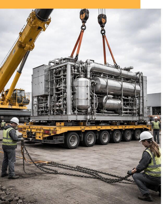 Перевозка тяжеловесных грузов по миру от 153240 руб