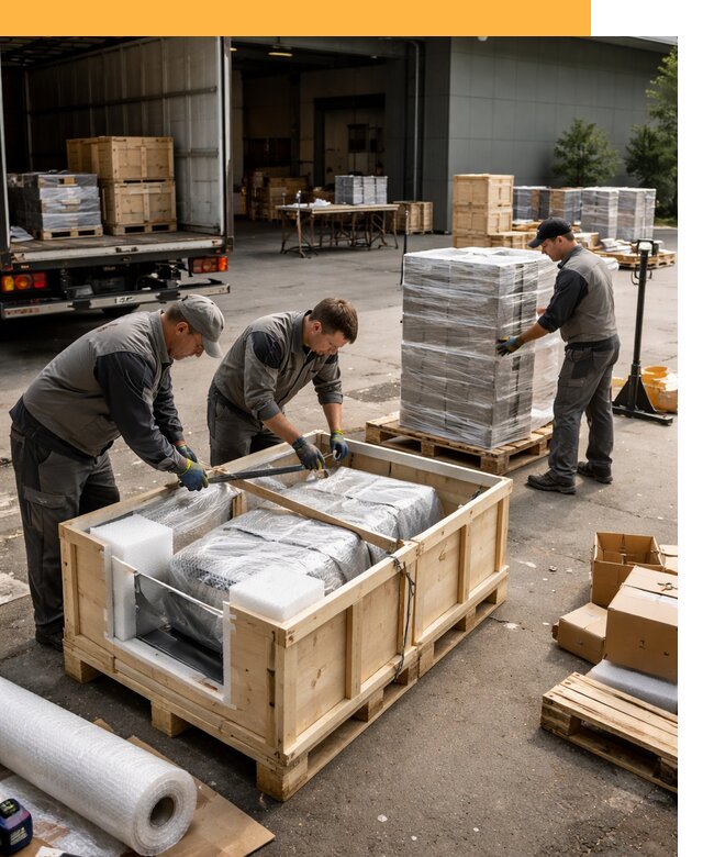 Перевозка выставочных грузов по миру от 25540 руб за м2 с таможней