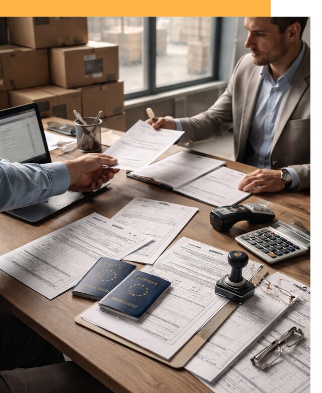 Таможенное оформление грузов из Европы от 8684 руб