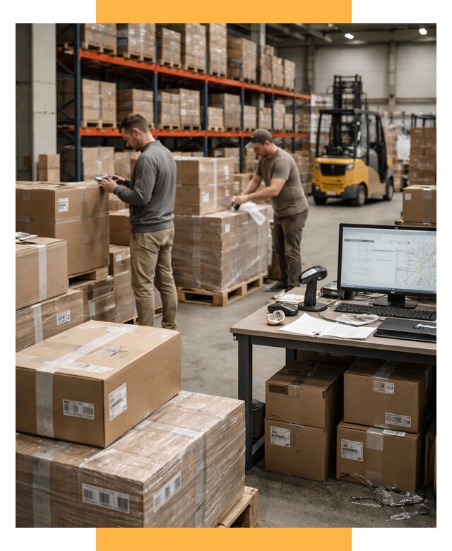 Склад консолидации в Европе от 6640 р., услуги СетСервис-Ялт